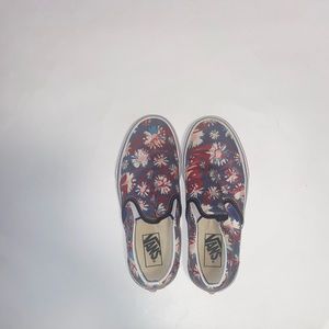 Vans Classic Crew Slip On Skate Shoes Mens Floral       Size: 5.5 Men’s